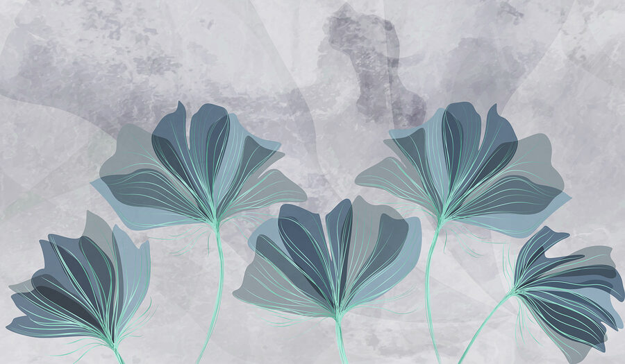 Papel de parede Grande plano de flores - Image 3