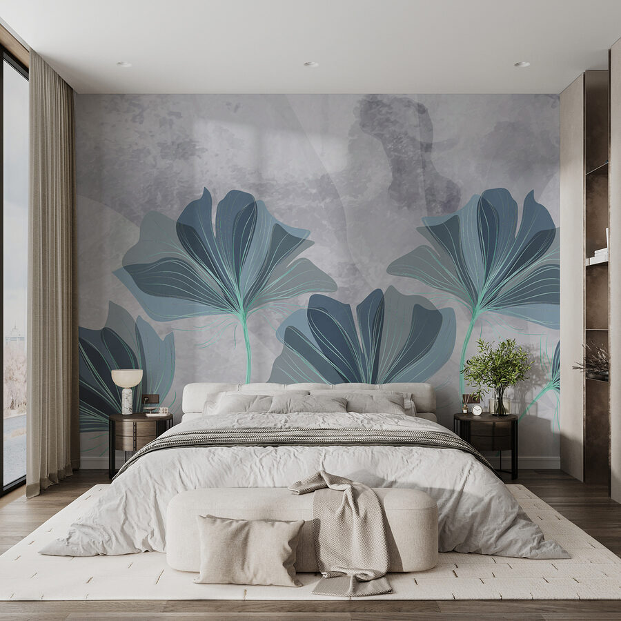 Papel de parede Grande plano de flores - Image 2