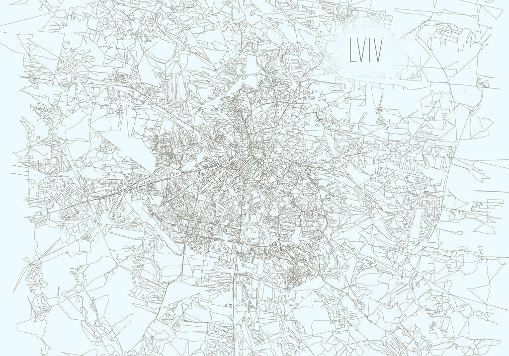Mapa de uma cidade Mapa de uma cidade
