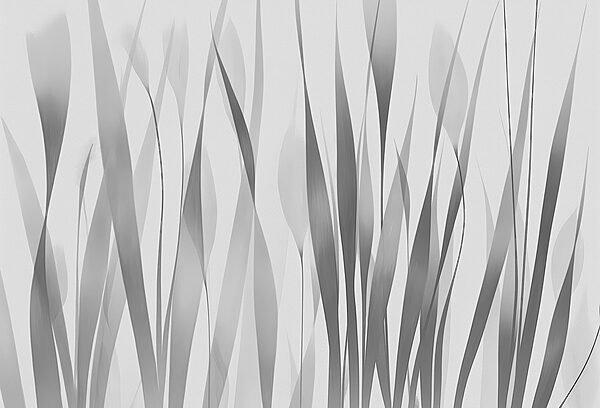 Imagem a cinzento e branco de plantas Imagem a cinzento e branco de plantas