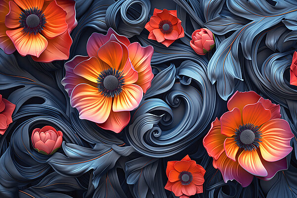 Grande plano de flores Grande plano de flores