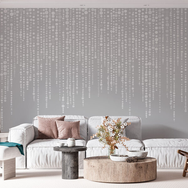 Fundo cinzento e branco com pontos Fundo cinzento e branco com pontos