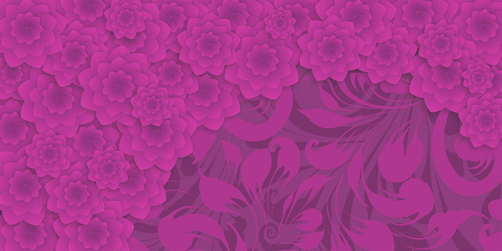 Fundo floral roxo e cor-de-rosa Fundo floral roxo e cor-de-rosa