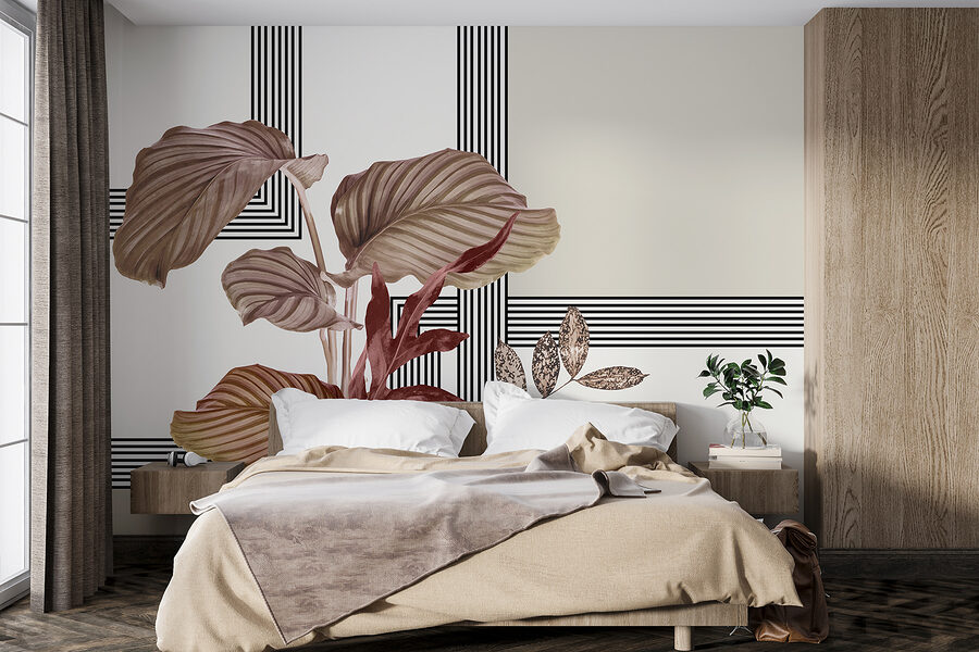 Planta com folhas castanhas Planta com folhas castanhas
