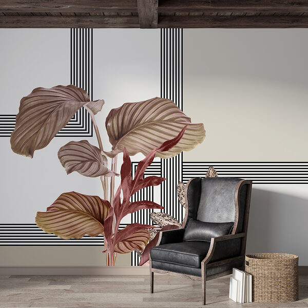 Planta com folhas castanhas Planta com folhas castanhas