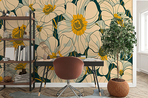 Grande plano de flores Grande plano de flores