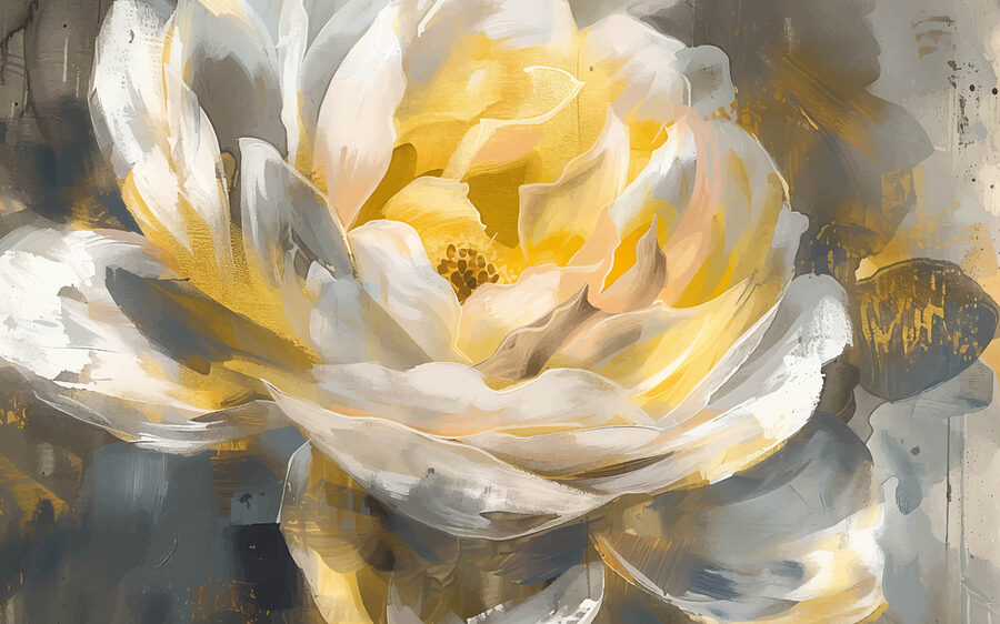 Grande plano de uma flor Grande plano de uma flor