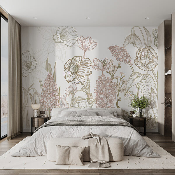 Desenho de flores e plantas Desenho de flores e plantas