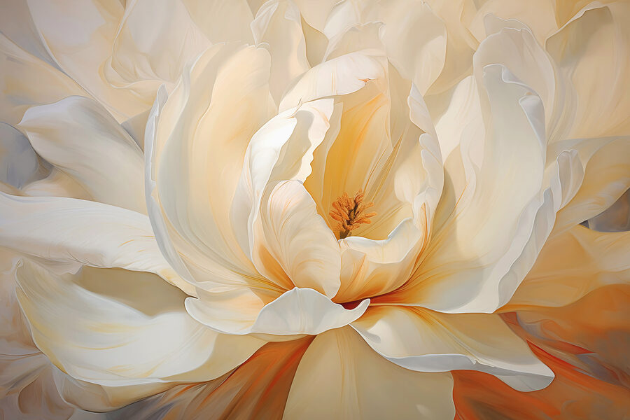 Grande plano de uma flor