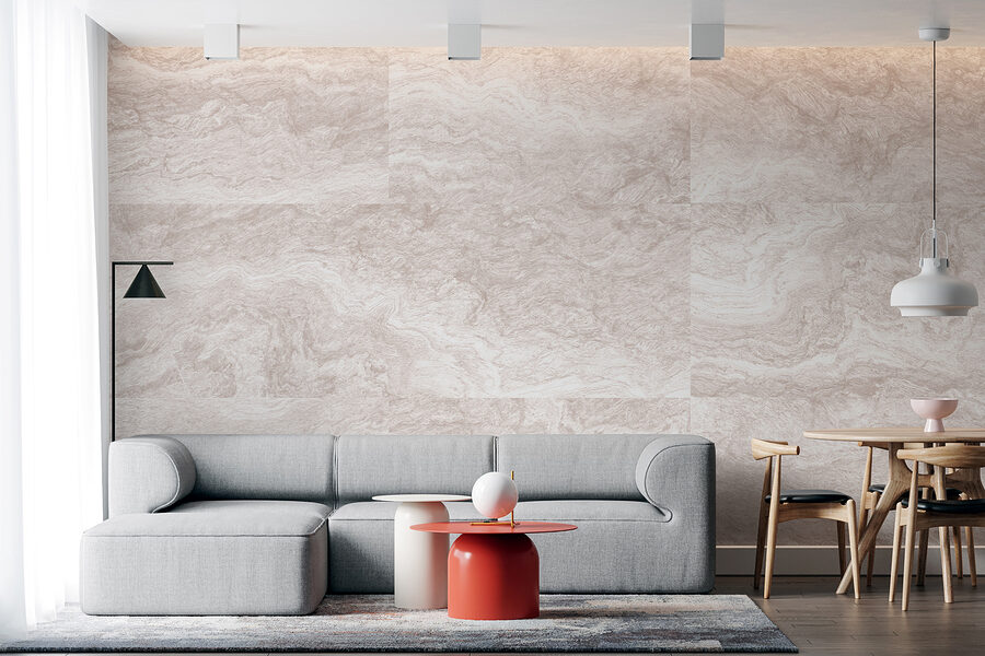 Papel de parede Grande plano de um azulejo - Image 3