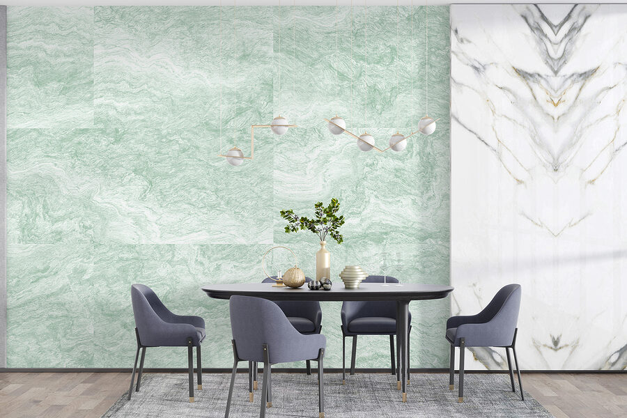 Papel de parede Grande plano de um azulejo - Image 4