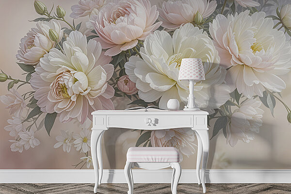 Grupo de flores brancas e cor-de-rosa w08276pib84r 600x400 - Grupo de flores brancas e cor-de-rosa