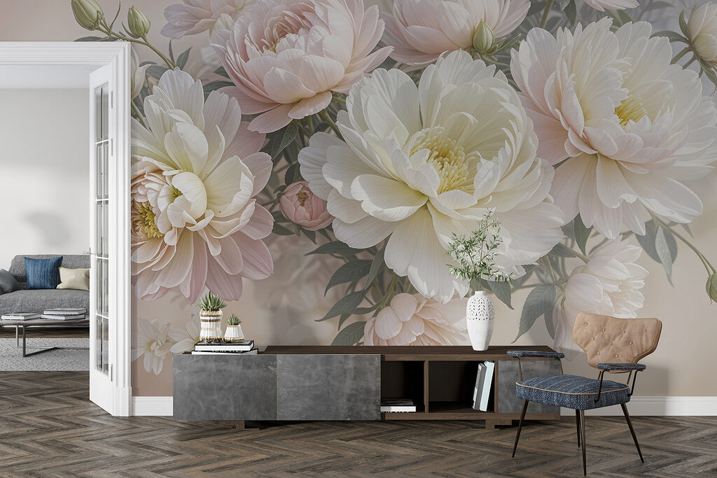 Grupo de flores brancas e cor-de-rosa w08276pih1mr 1024x683 - Grupo de flores brancas e cor-de-rosa