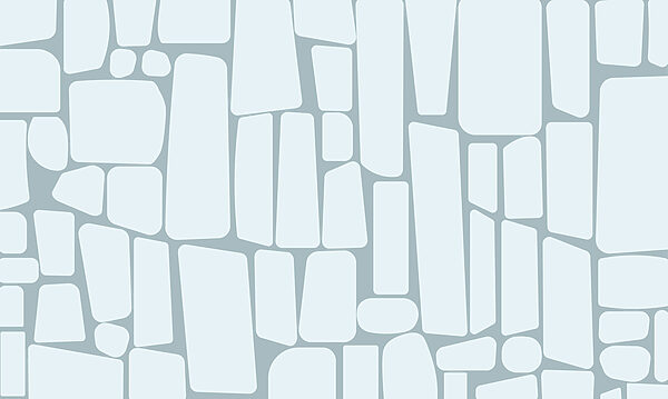 Formas rectangulares brancas sobre um fundo azul Formas rectangulares brancas sobre um fundo azul
