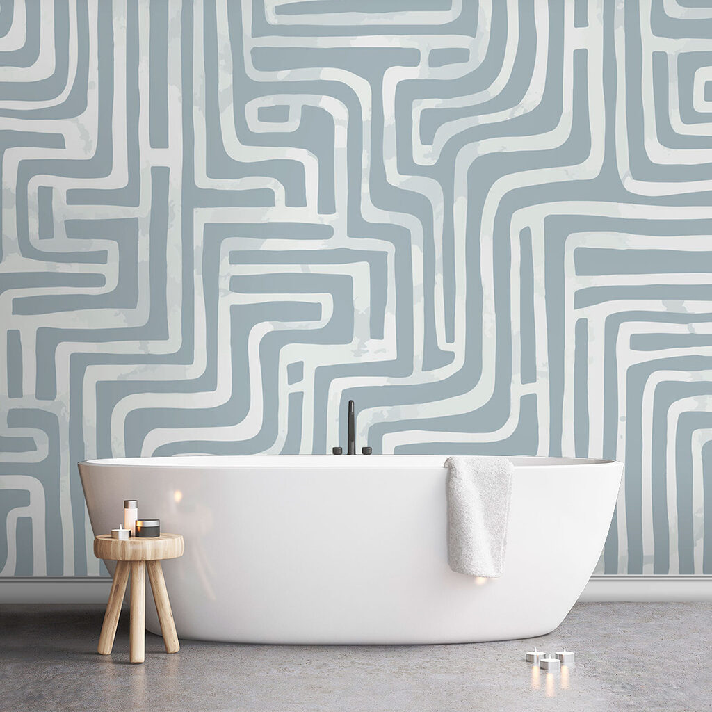 White and gray maze White and gray maze