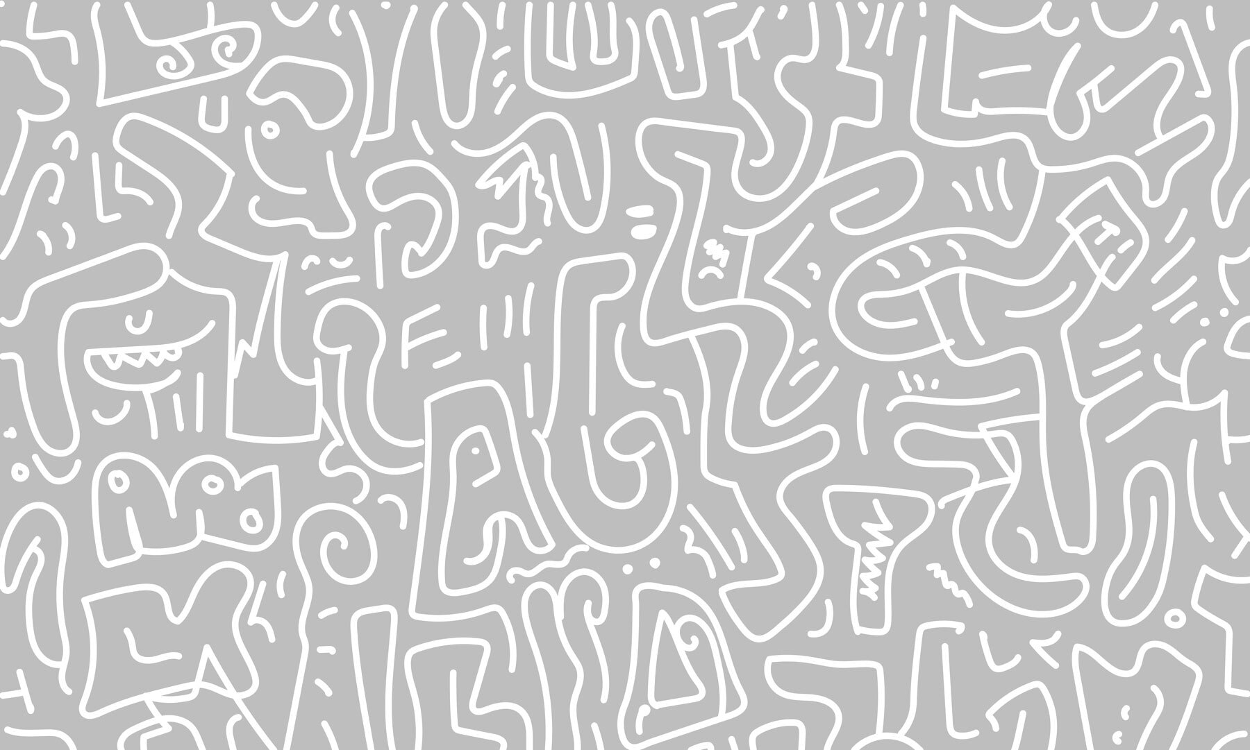 Grey and white pattern