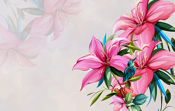Grande plano de flores Grande plano de flores