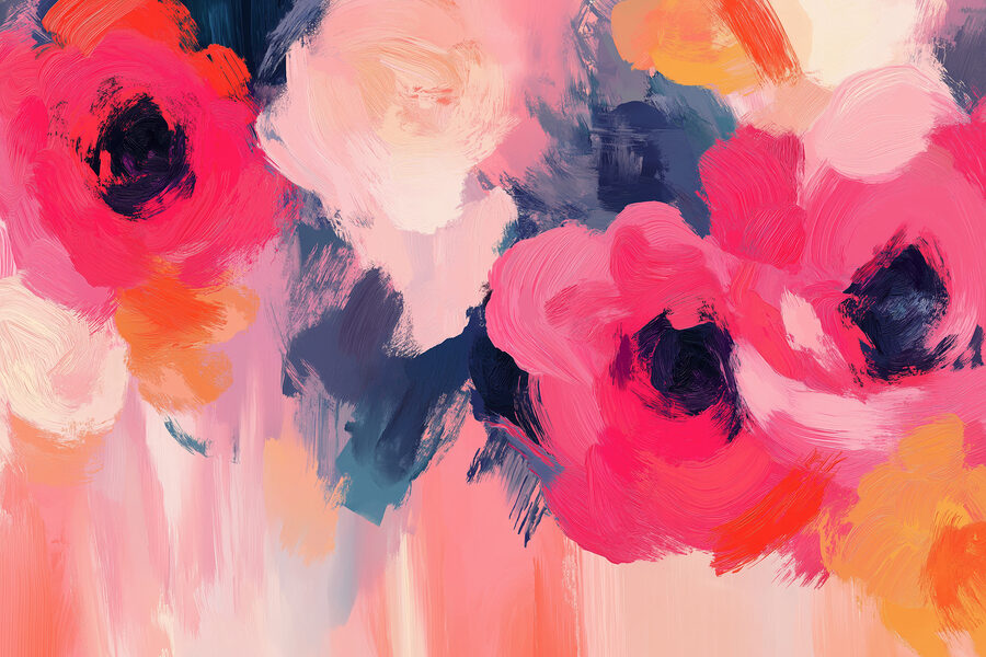 Pintura de flores
