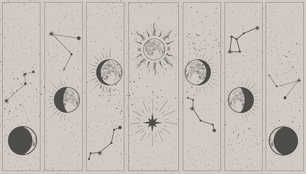 Grupo de imagens do sol e da lua Grupo de imagens do sol e da lua