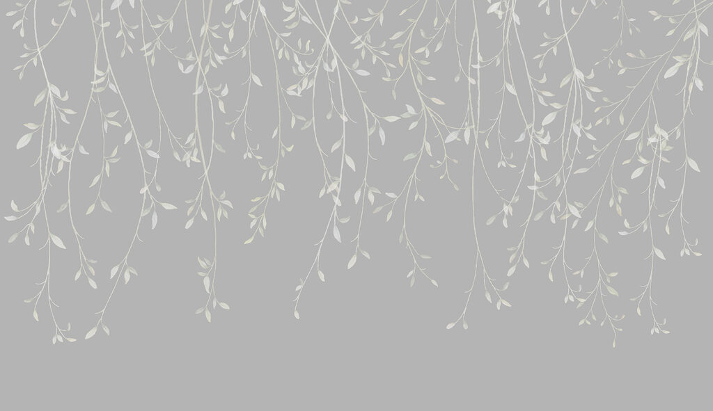 Fundo branco e cinzento com folhas Fundo branco e cinzento com folhas