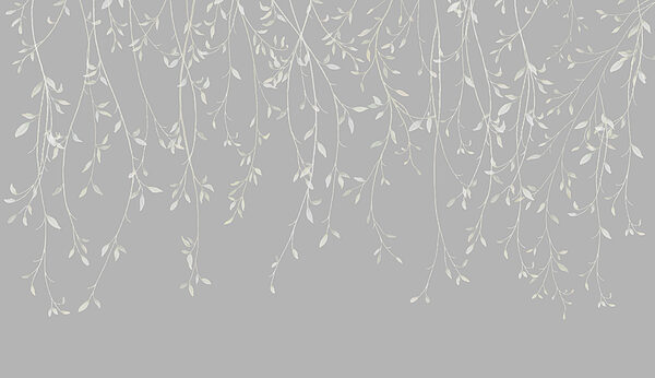 Fundo branco e cinzento com folhas Fundo branco e cinzento com folhas