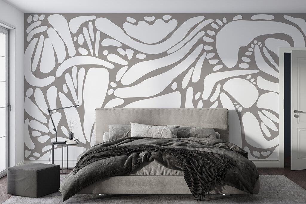 White and gray pattern White and gray pattern