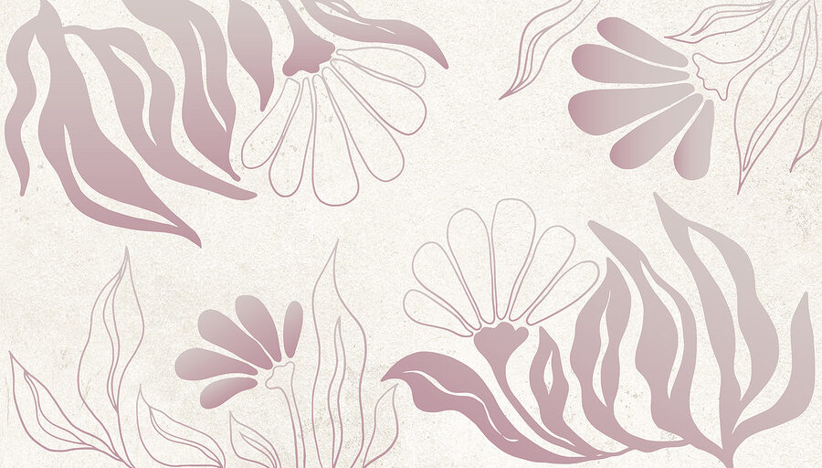 Grande plano de flores
