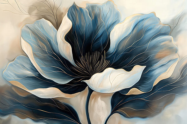 Grande plano de uma flor Grande plano de uma flor