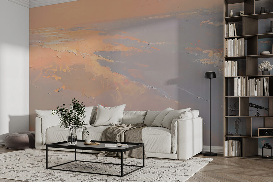 Grande plano de um quadro