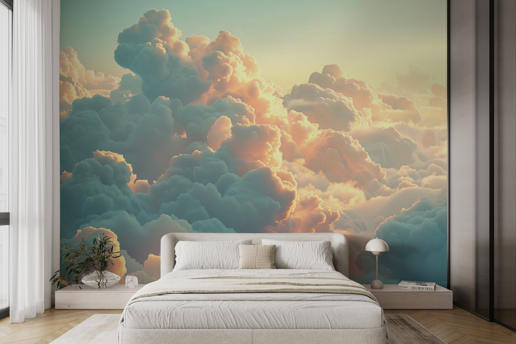 Large group of clouds Large group of clouds