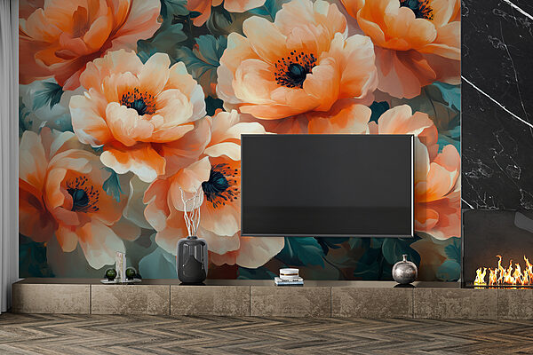 Grande plano de flores Grande plano de flores