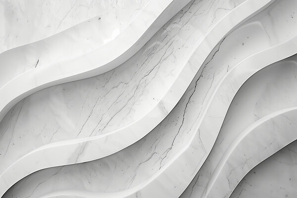 Parede de mármore branco com linhas Parede de mármore branco com linhas