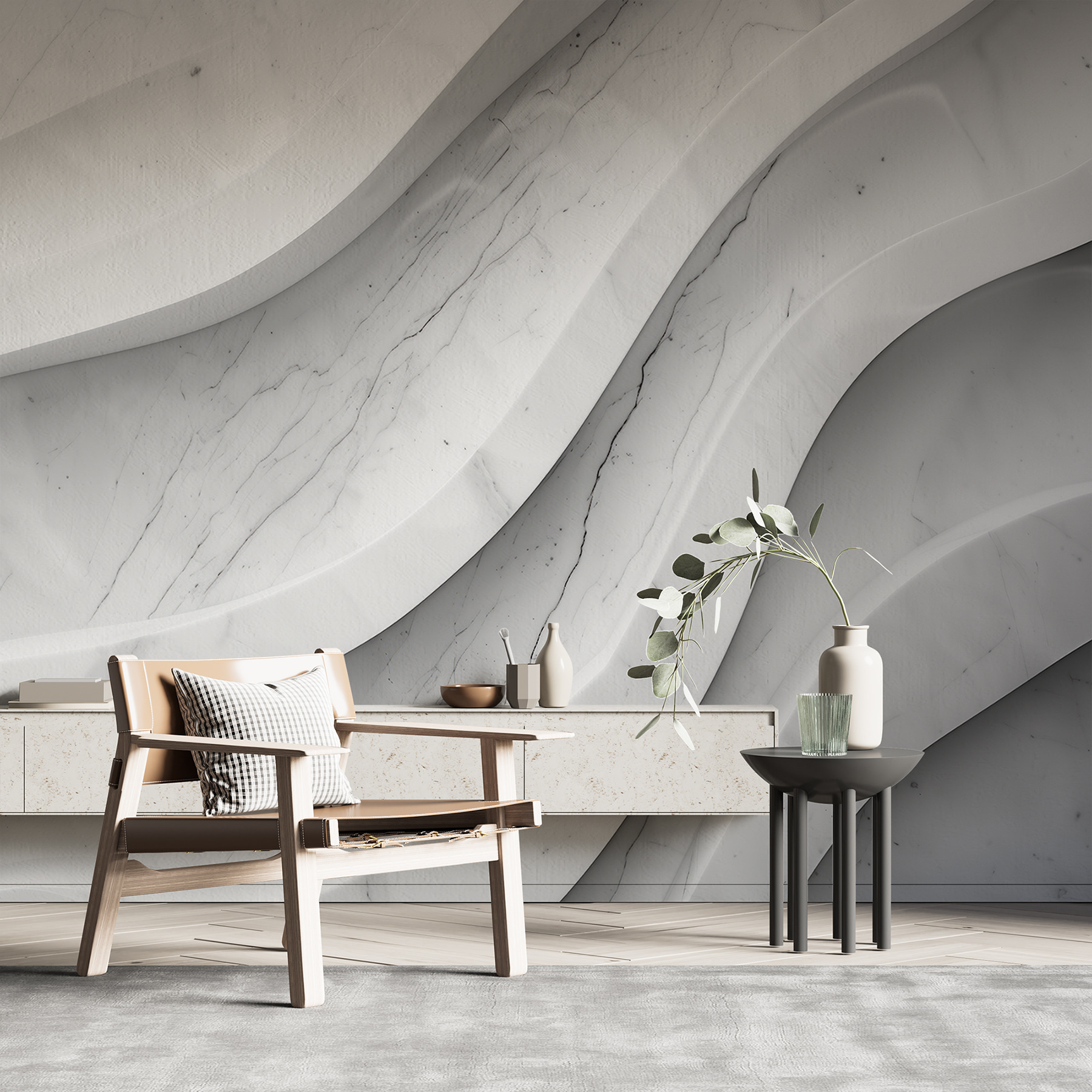 White marble wall with lines White marble wall with lines