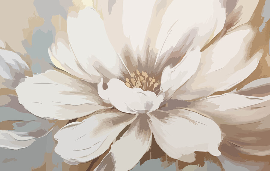 Grande plano de uma flor