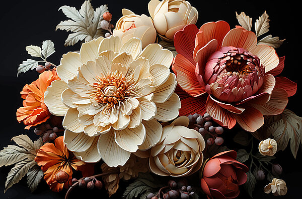 Grande plano de flores Grande plano de flores