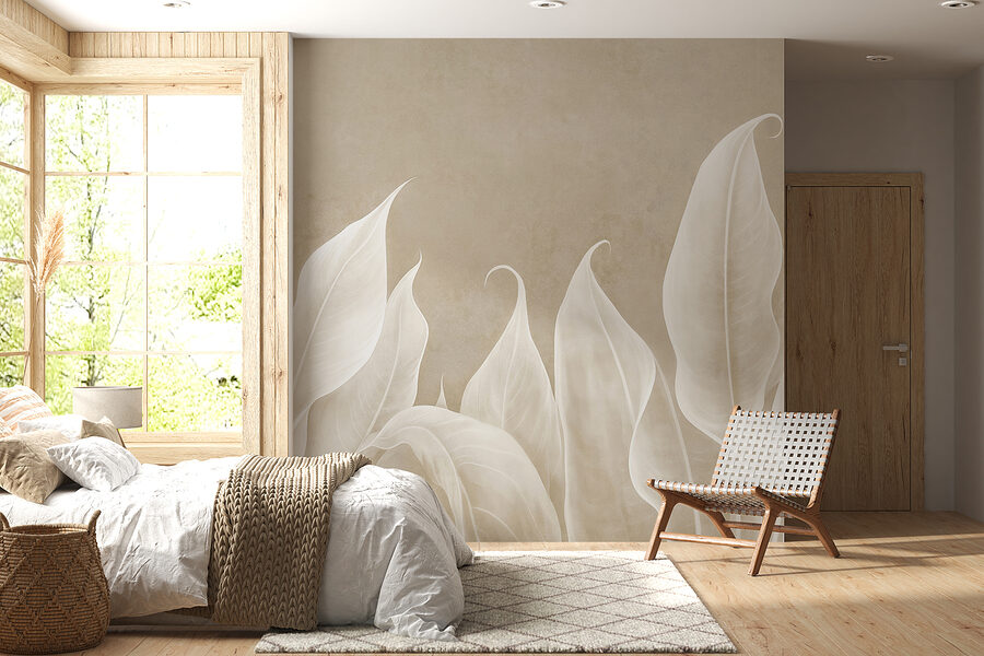 Papel de parede Grande plano das folhas