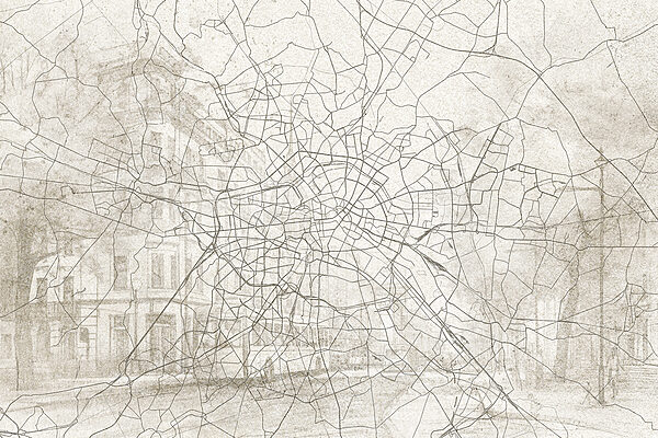 Mapa de uma cidade Mapa de uma cidade