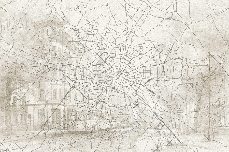 Mapa de uma cidade