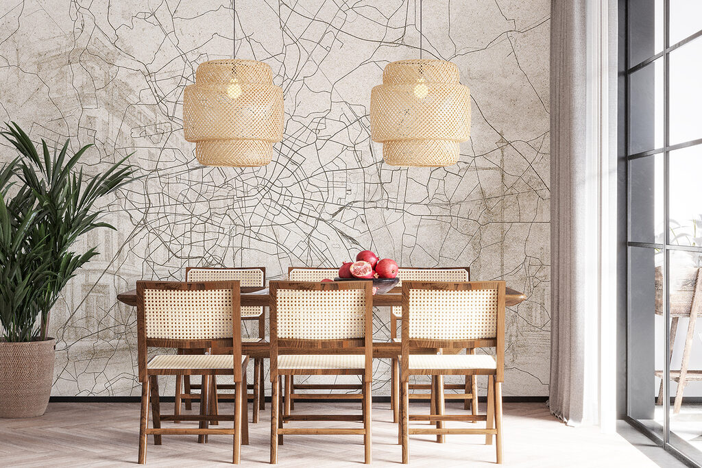 Map of a city Map of a city