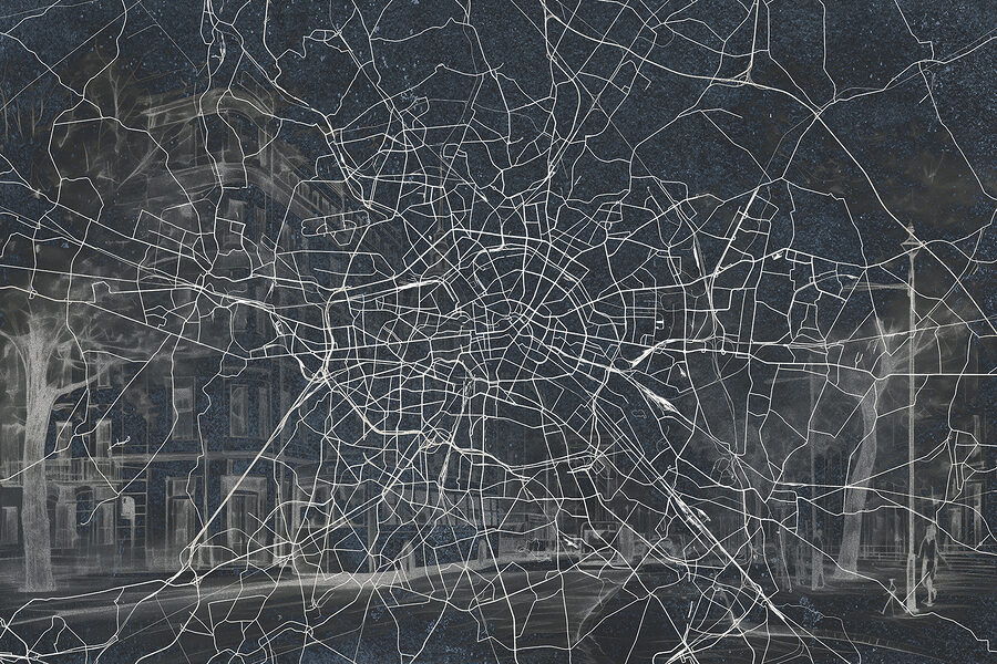 Mapa de uma cidade