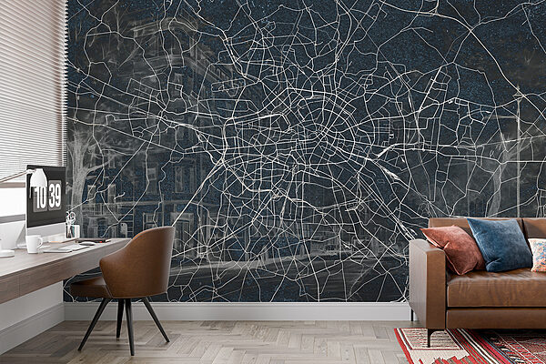 Mapa de uma cidade Mapa de uma cidade