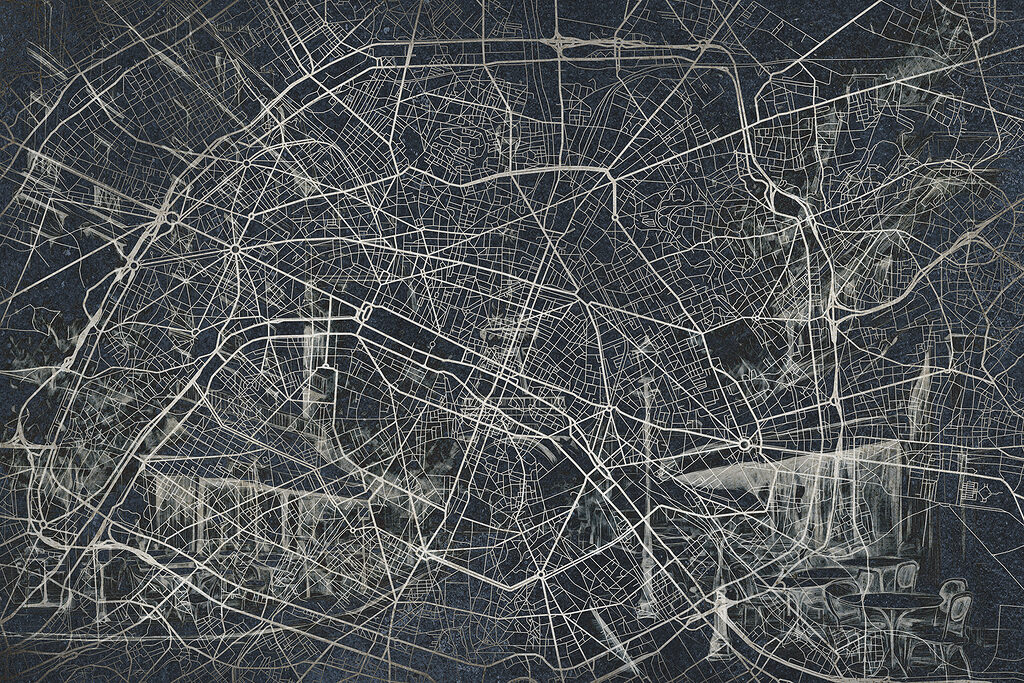 Mapa de uma cidade Mapa de uma cidade