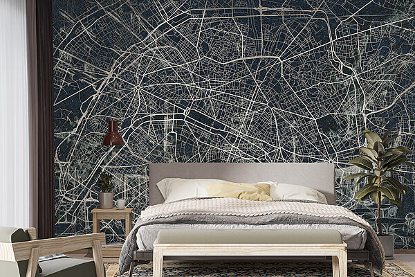 Mapa de uma cidade Mapa de uma cidade