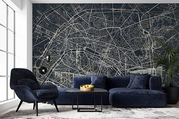 Mapa de uma cidade Mapa de uma cidade