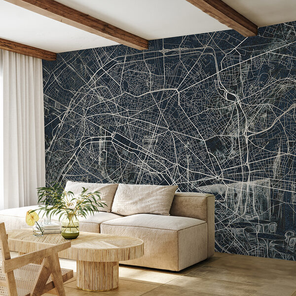 Mapa de uma cidade Mapa de uma cidade