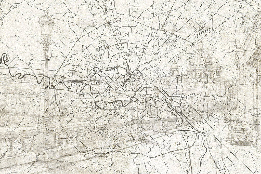 Mapa de uma cidade Mapa de uma cidade