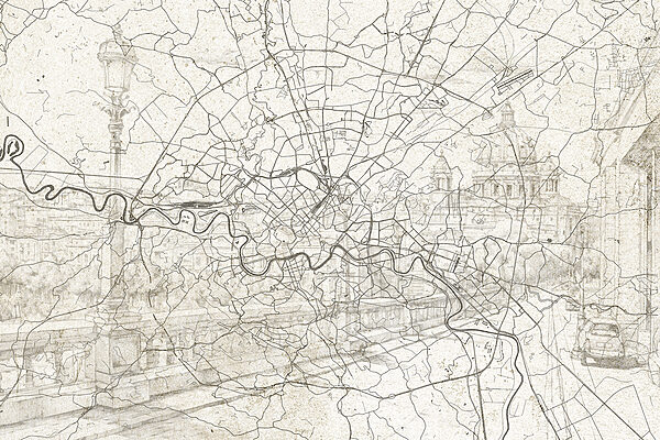 Mapa de uma cidade Mapa de uma cidade