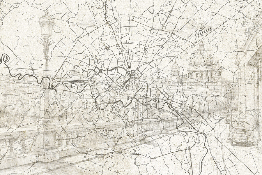 Mapa de uma cidade