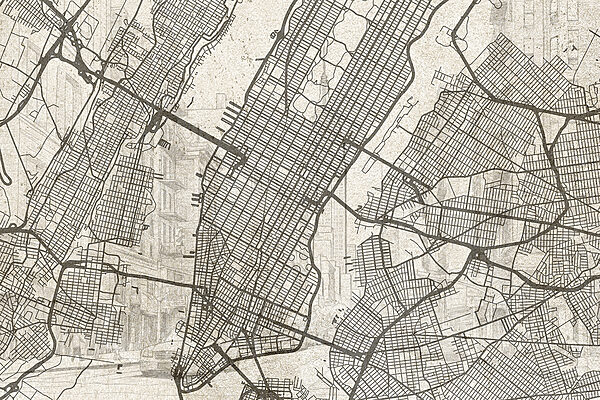 Mapa de uma cidade Mapa de uma cidade
