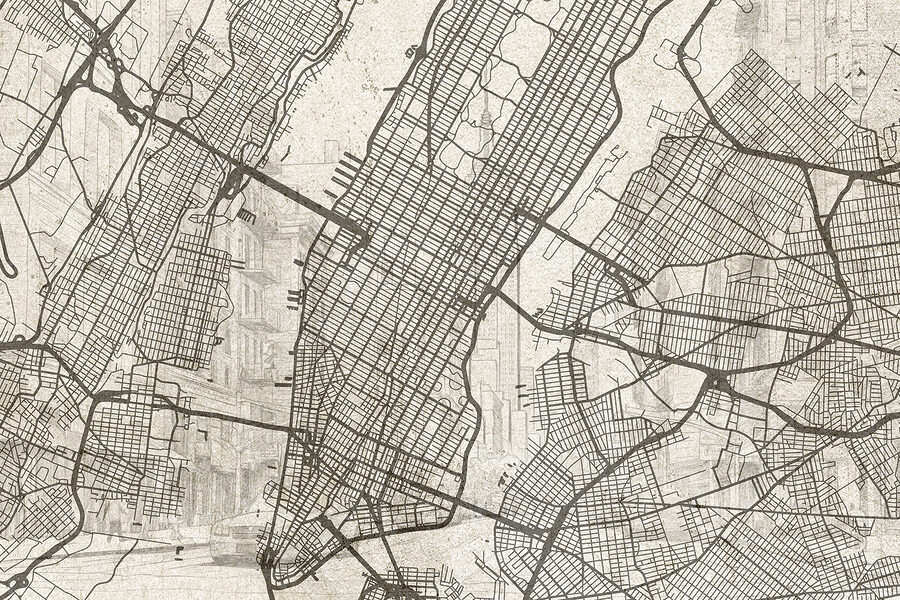 Mapa de uma cidade
